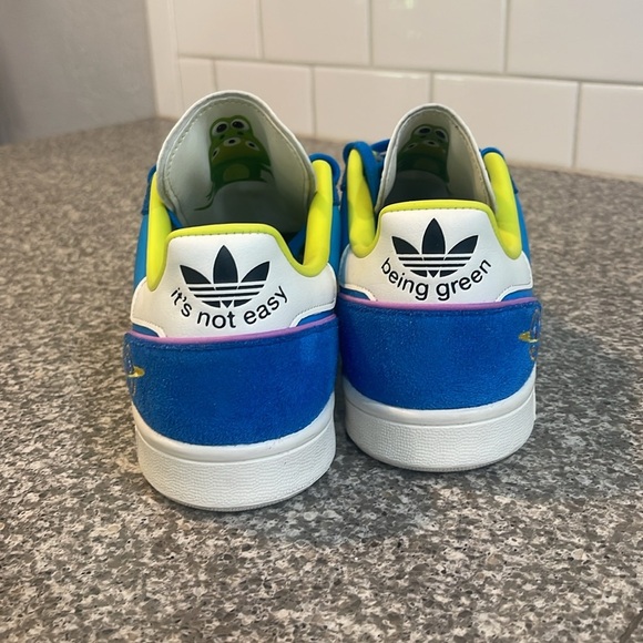 Rare Adidas Disney Pixar Blue Stan Smith Shoes - Picture 3 of 8